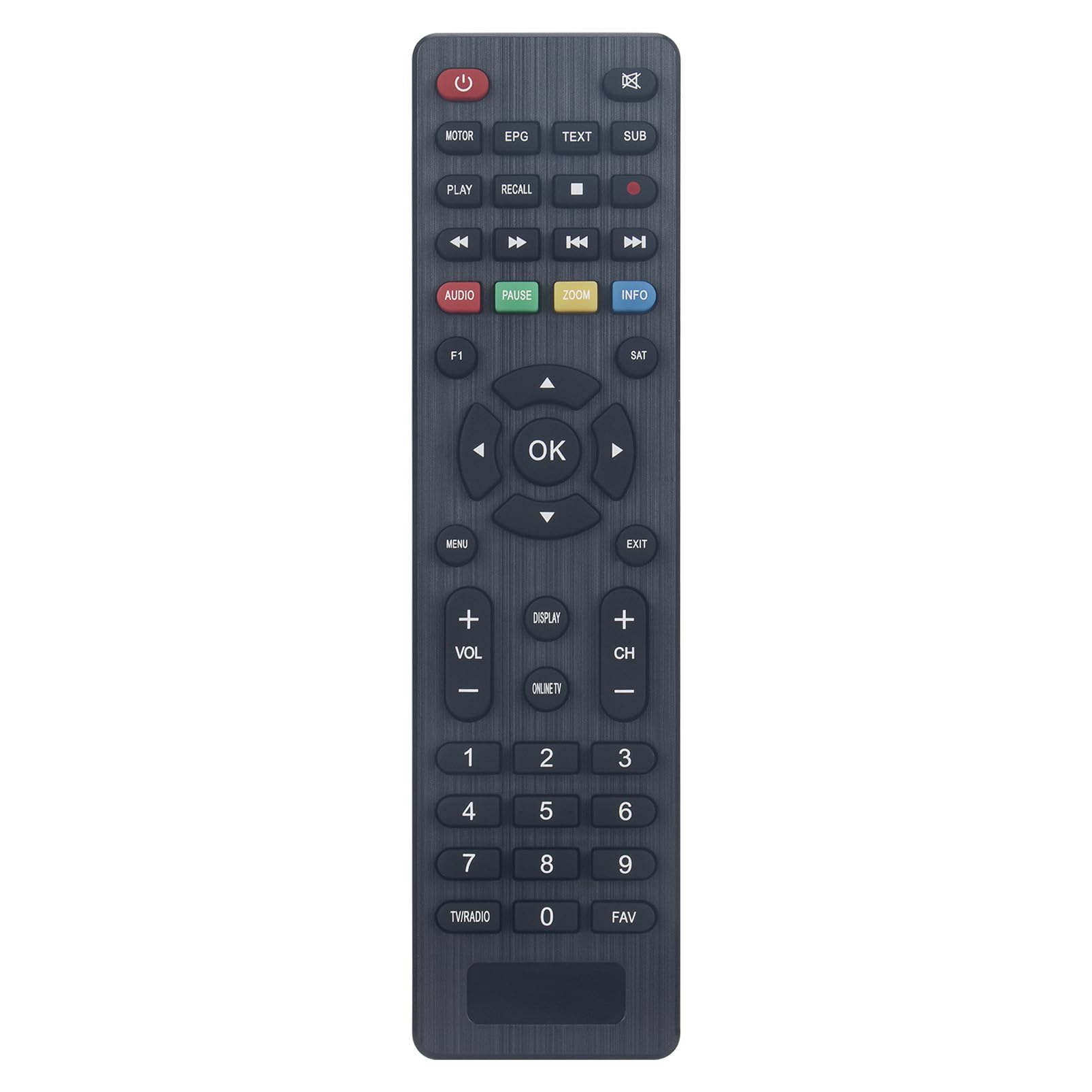 Replacement Remote Commander Compatible with iSTAR Box OTT TV Receiver X50000 X60000 X70000 ZEED222 ZEED333 ZEED4 ZEED5 ZEED 222 ZEED 333 ZEED 4 ZEED 5 A1600 A6500 A65000 A7000