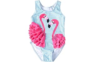 Fantastic Toddler Girl Flamingo Swimsuit: The Perfect Choice for Splashing Adventures