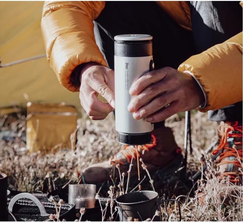 Portable Espresso Coffee Maker, Wireless Heating Handheld Coffee Extractor for Outdoor Travel