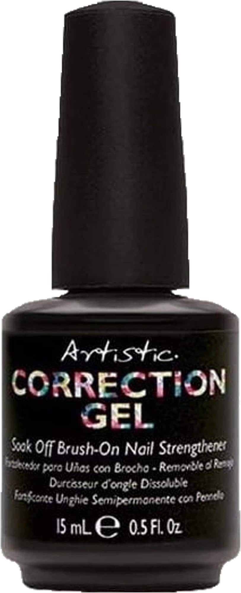 ArtisticColour Gloss Soak Off Brush-On Nail Strengthening Correction Gel 15ml