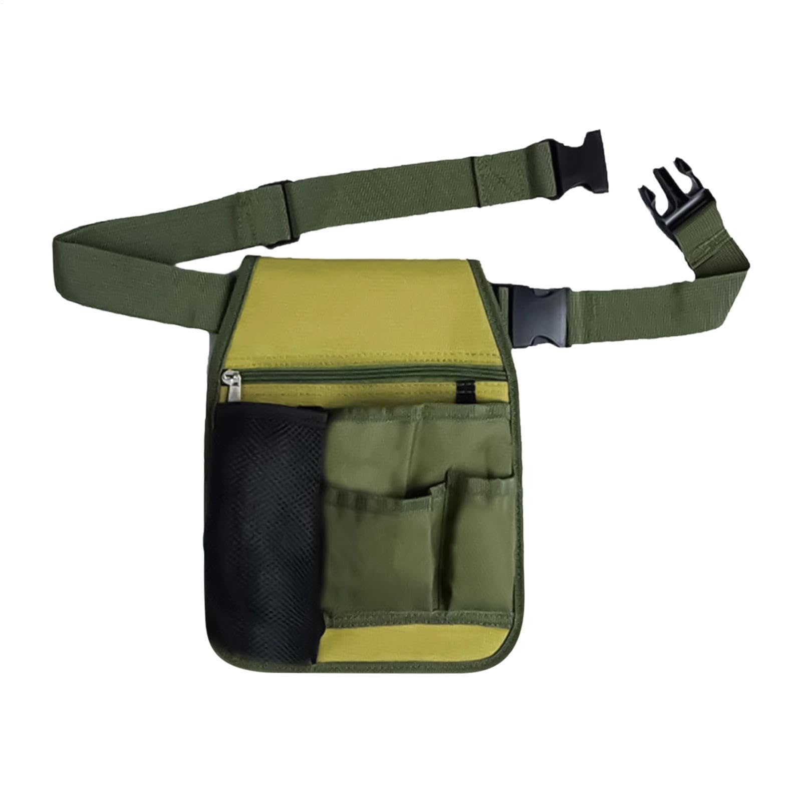 Cintura Per Attrezzi Da Giardino - Grembiule Da Cintura Da Giardinaggio Da 15,35 Pollici | Borsa Porta Attrezzi Da Giardinaggio | Supporto Multifunzionale Con Tasche Multiple Regolabili Unisex,