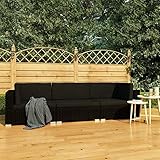 Photo Gallery tidyard set divani da giardino set divani da giardino | set di mobili da giardino | set divano esterno | set divano rattan 3 pz con cuscini in polyrattan nero Photo Gallery tidyard set divani da giardino set divani da giardino | set di mobili da giardino | set divano esterno | set divano rattan 3 pz con cuscini in polyrattan nero