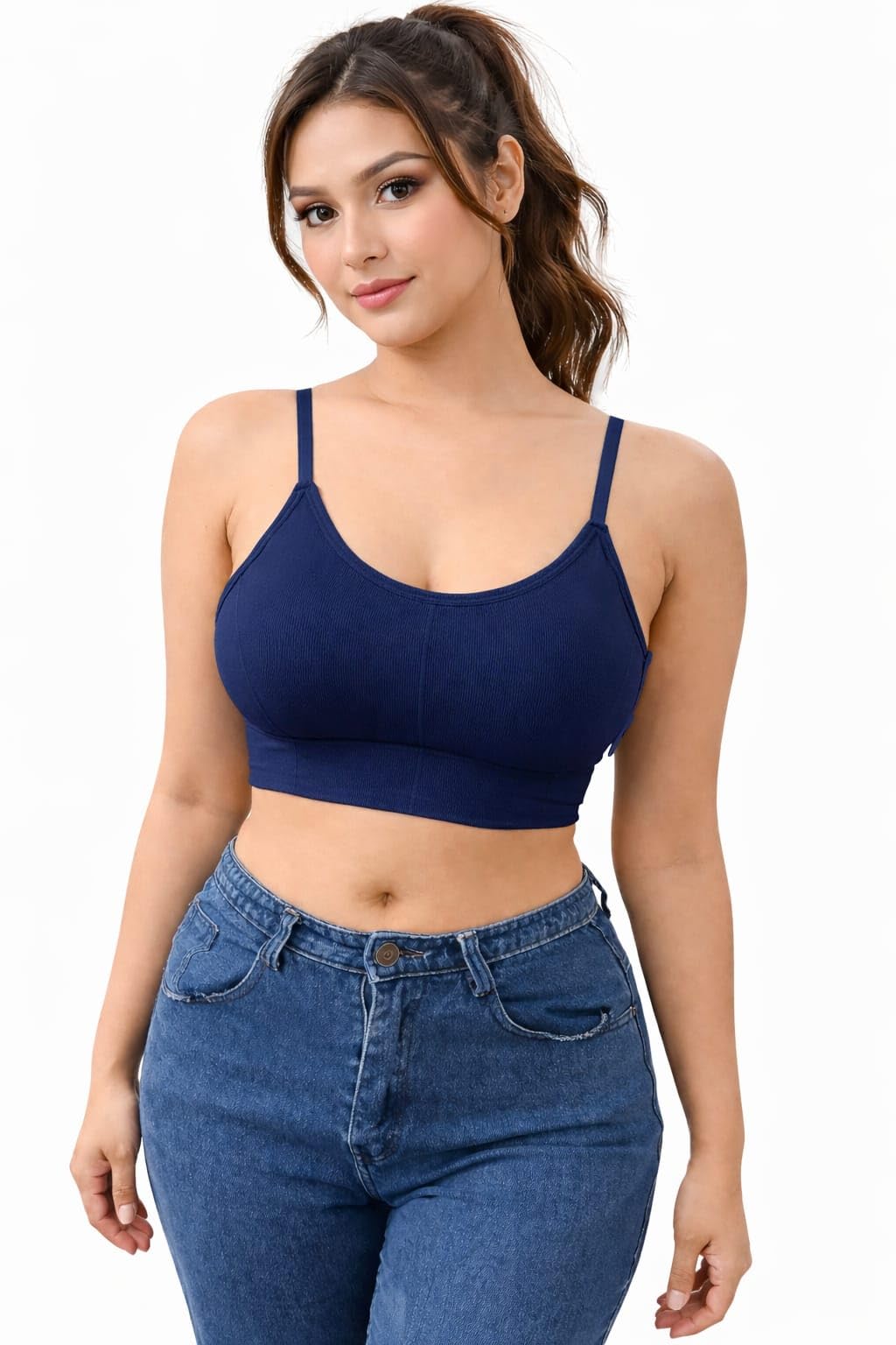 Women’s Seamless Bra, Padded Bralette, Wire-Free, Stretchable, Soft Fabric, Innerwear, Free Size-picture-23