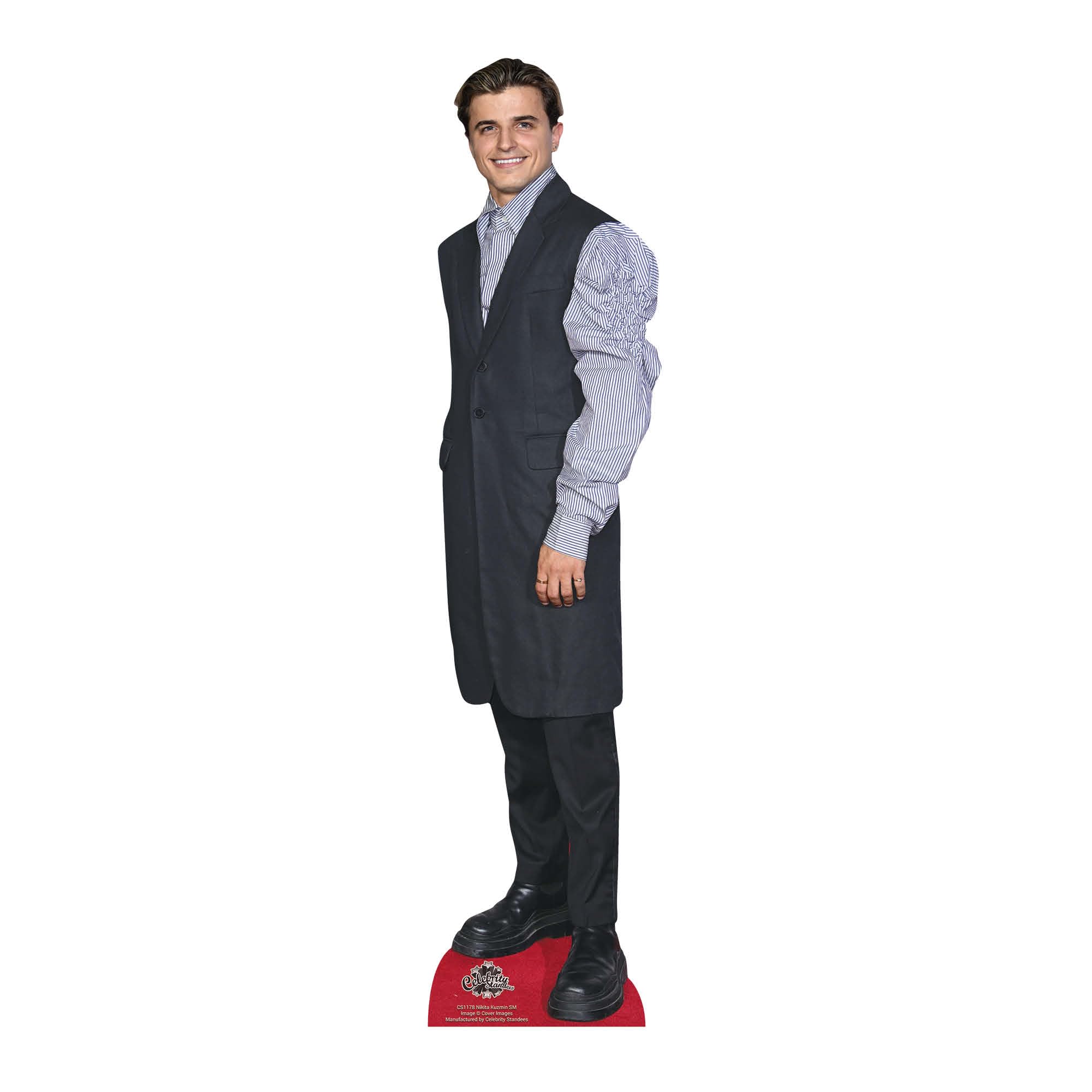 Star Cutouts CS1178 Nikita Kuzmin Dancer Star Mini Cardboard Cutout – Ballroom Dance Fan Desk Display & Party Decoration