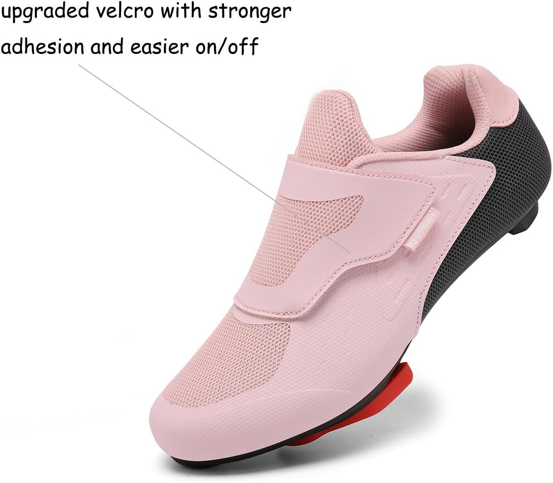 Womens Cycling Shoes Compatible with Peloton Indoor Road Bike Riding Shoes Pre-Installed Delta Cleats Clip Outdoor Pedal - Image 5