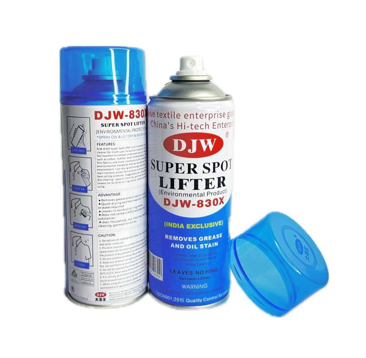 Prince Sewtech DJW 830X Super Spot Lifter on Fabric & Cloths for Remove Grease and Oil Stain no leave ring 400ml-image-45