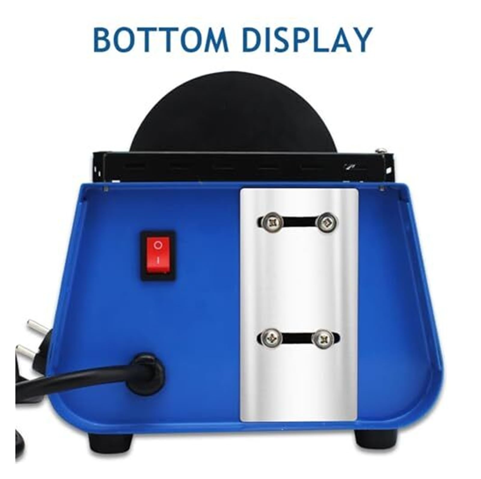 Edelstein-Poliermaschine, Steinbecher-Set for Mini-Steinpolieren mit Gummizylinder for Kinder und Erwachsene