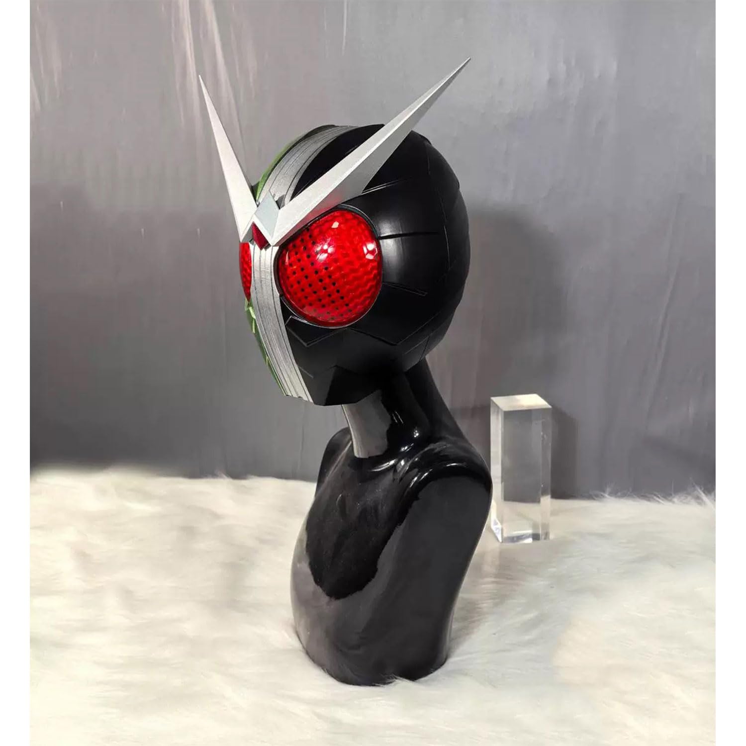 Amazon.co.jp: 仮面ライダー W ダブル コスプレ道具 仮面 マスク