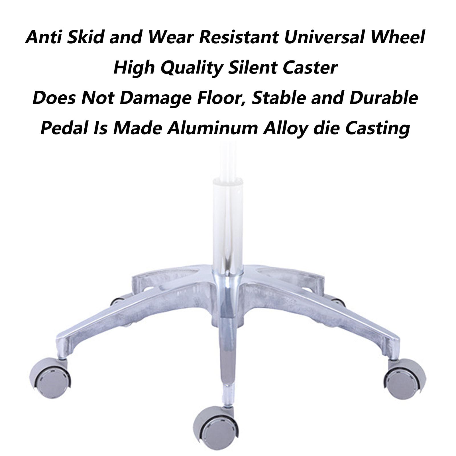 Chaise selle ergonomique avec dossier - Tabouret pivotant à 360° pour esthéticiennes, hygiénistes dentaires et professionnels de la santé - Tabouret selle confortable pour une mobilité optim