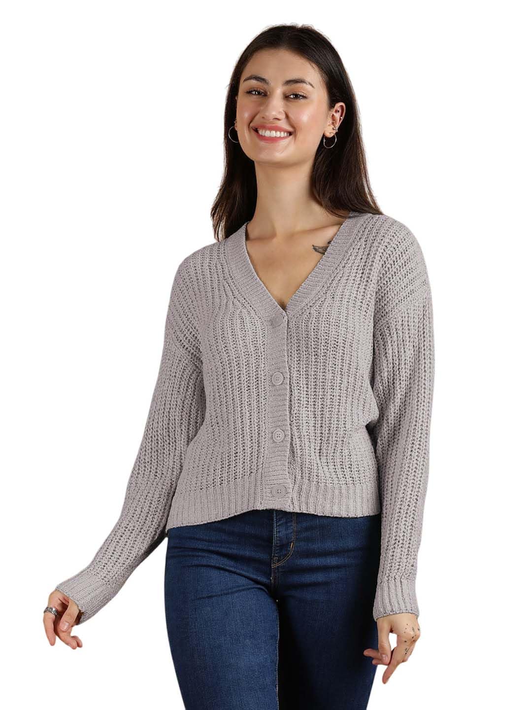 kotty Women's Elegant Wool Sweater Ideal for Pairing with Jeans, Trousers, or Skirts-picture-24