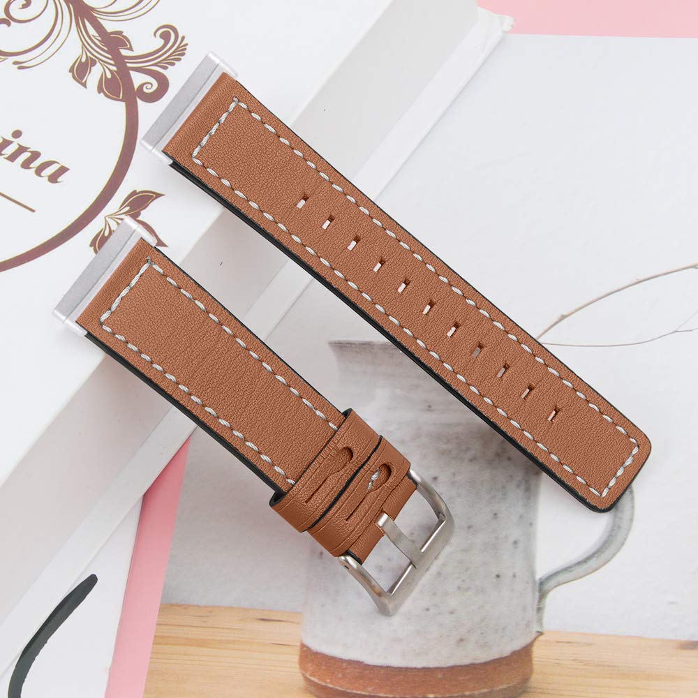 Cinturino In Resina Per Fitbit Versa 3 / Sense - Leggero, Regolabile, Fibbia In Acciaio Inox, Colore Bianco, Impermeabile, Adatto A Uomo E Donna