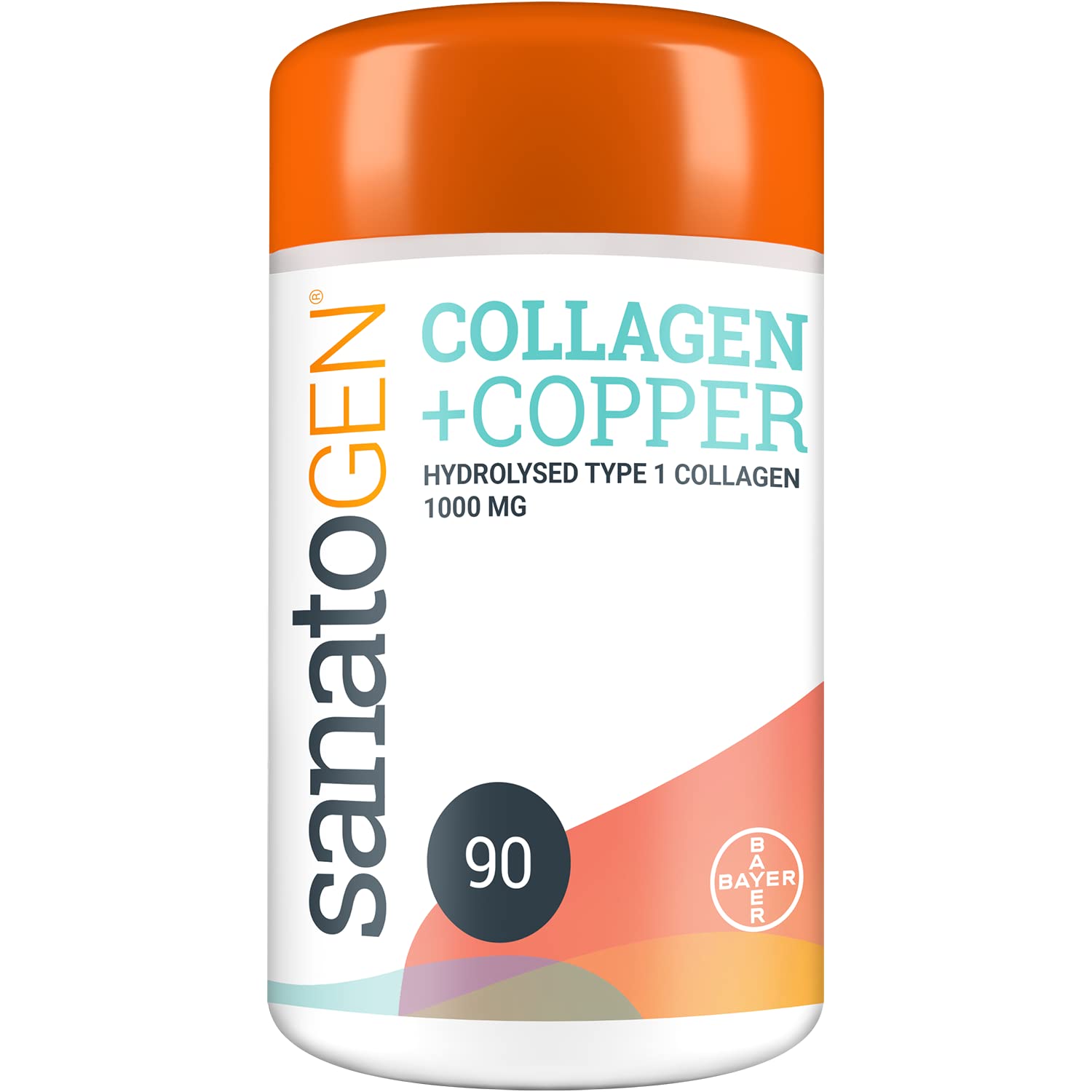 Sanatogen Collagen + Copper Daily Dietary Supplements - 90 Tablets