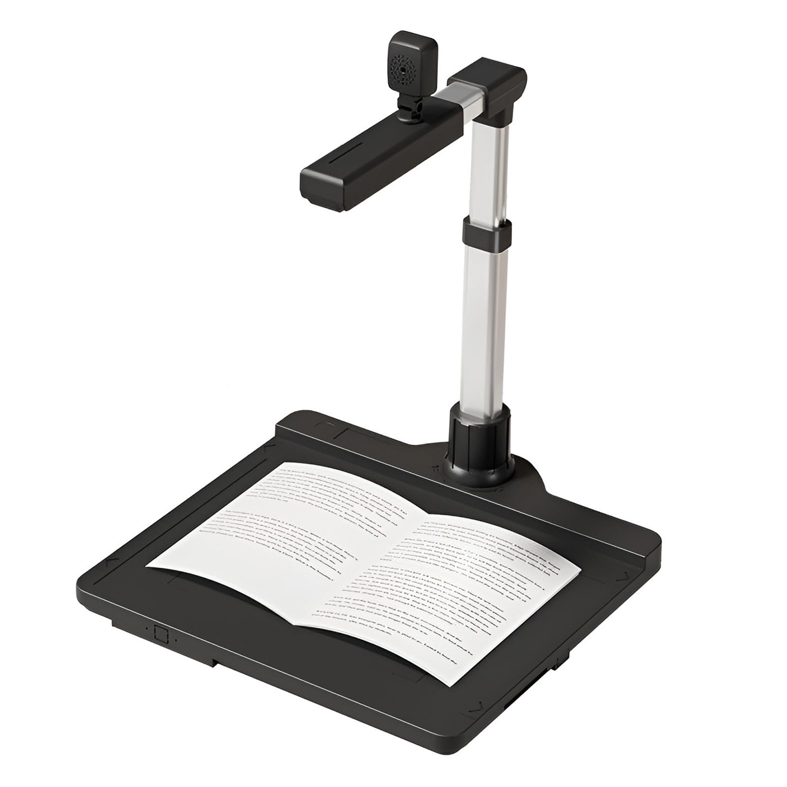 Appareil photo de documents portable, scanner de livres pour salle de classe et bureau, exportation PDF, correction automatique, visualisation d'enregistrement vidéo pour enseignants et bibliothèques