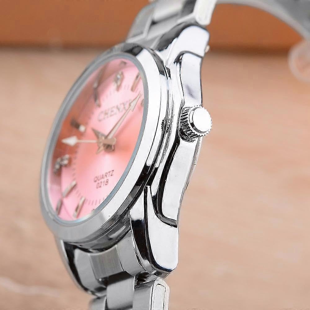 Orologio da polso da donna, casual, impermeabile, alla moda, con strass