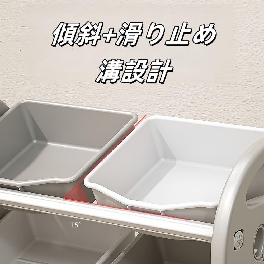 おもちゃ収納ラック おもちゃ箱 おもちゃ収納 子供 おもちゃ収納棚 おもちゃボックス シェルフ 絵本棚 【バフェキャビネット】 絵本ラック 大