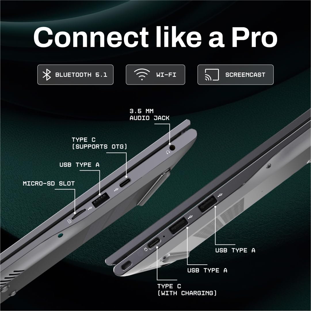 Primebook 2 Pro 2025 (New Launch) | 8GB RAM, 128GB UFS Storage | 14.1-Inch FHD IPS Display | 14 Hours Battery | MediaTek Helio G99 | Android 15 (PrimeOS 3.0) | Backlit Keyboard | in-Built AI | Gray 29 61Tt7ULtyTL. SL1081