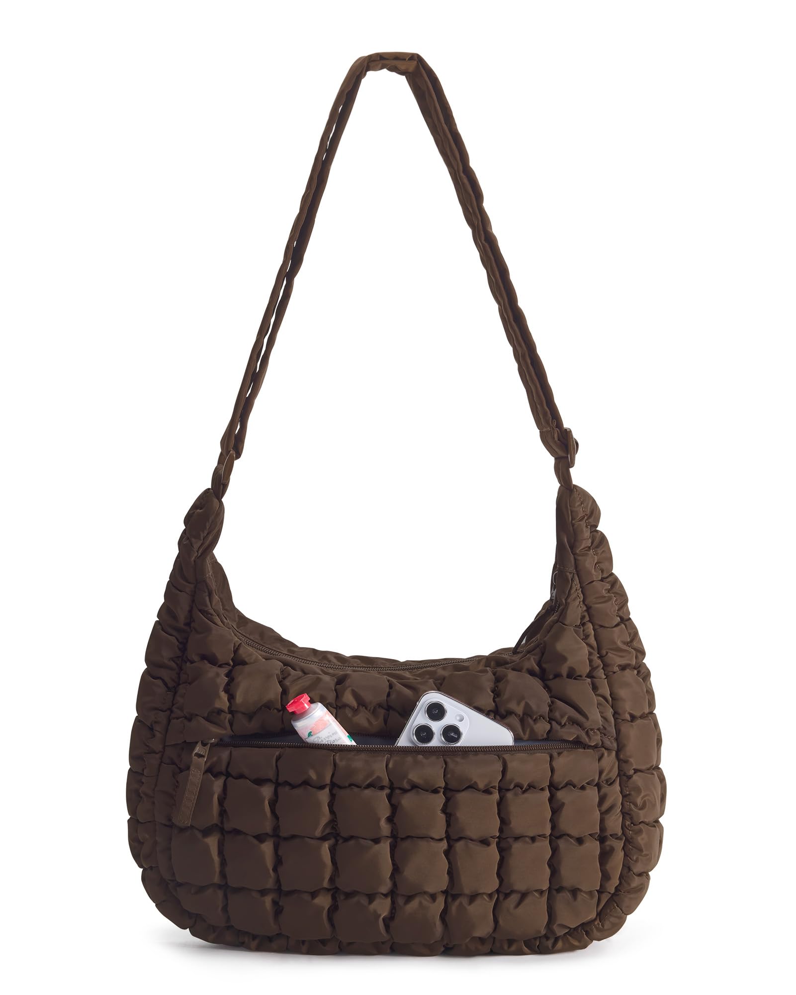 BAGSMART Quilted Crossbody Bag for Women