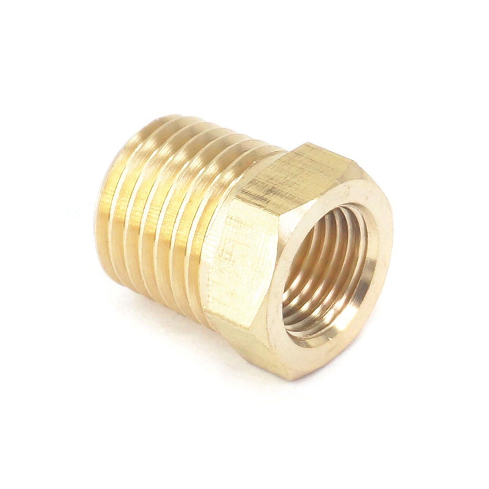 4pc 1/4 "NPT Maschio X 1/8" NPT Femmina Boccola Di Riduzione Raccordo For Tubo In Ottone Adattatore Connettore Aria Gas Carburante Acqua Nipplo - Foto 8