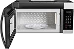 Empava Au-dessus de la gamme Four à micro-ondes avec contrôle de touche d'écran, 1000 watts, 300 CFM Venture et cuisson des capteurs en acier inoxydable, EMPV-30OTR01, Argent de cuisson de capteur, menus automatiques, 2-speed 300 CFM ventilateur d'aération, 10 niveaux de puissance, fonction de platine, br
