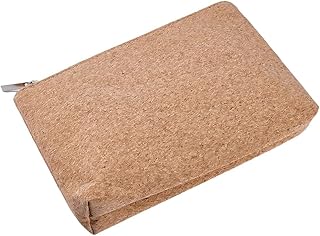 GORGECRAFT Bolsa de cosméticos de corcho con ...