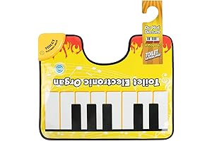 Piano Toilet Mat: Tickle Your Toes with Tuneful Hygiene