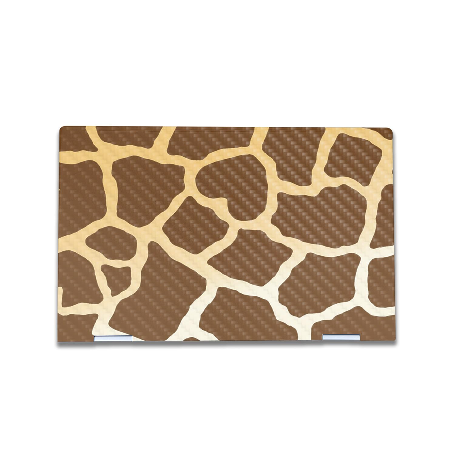 Carbon Fiber Laptop Skin Compatible with HP Envy x360 15” (2023) - Giraffe - Premium 3M Vinyl Protective Wrap Decal Cover - Easy to Apply | Crafted in The USA by MightySkins