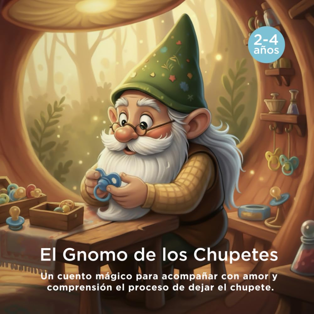 El Gnomo de los Chupetes: Un cuento mágico para acompañar con amor y comprensión el momento de dejar el chupete
