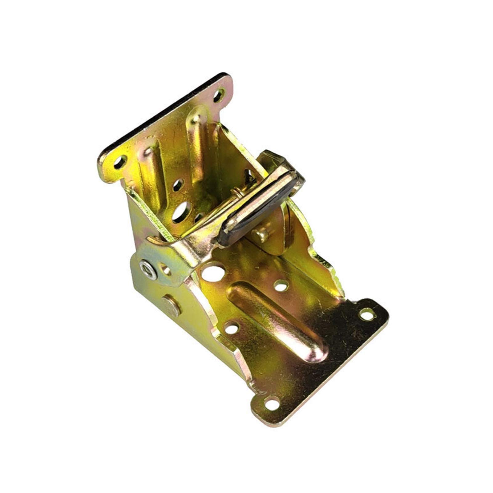 Shundeed B 2Pcs Hinges Self-Closing Folding 90 Degree Hinges Sofa Leg Connectors For Table Leg Supports Folding Support Workbench(B)