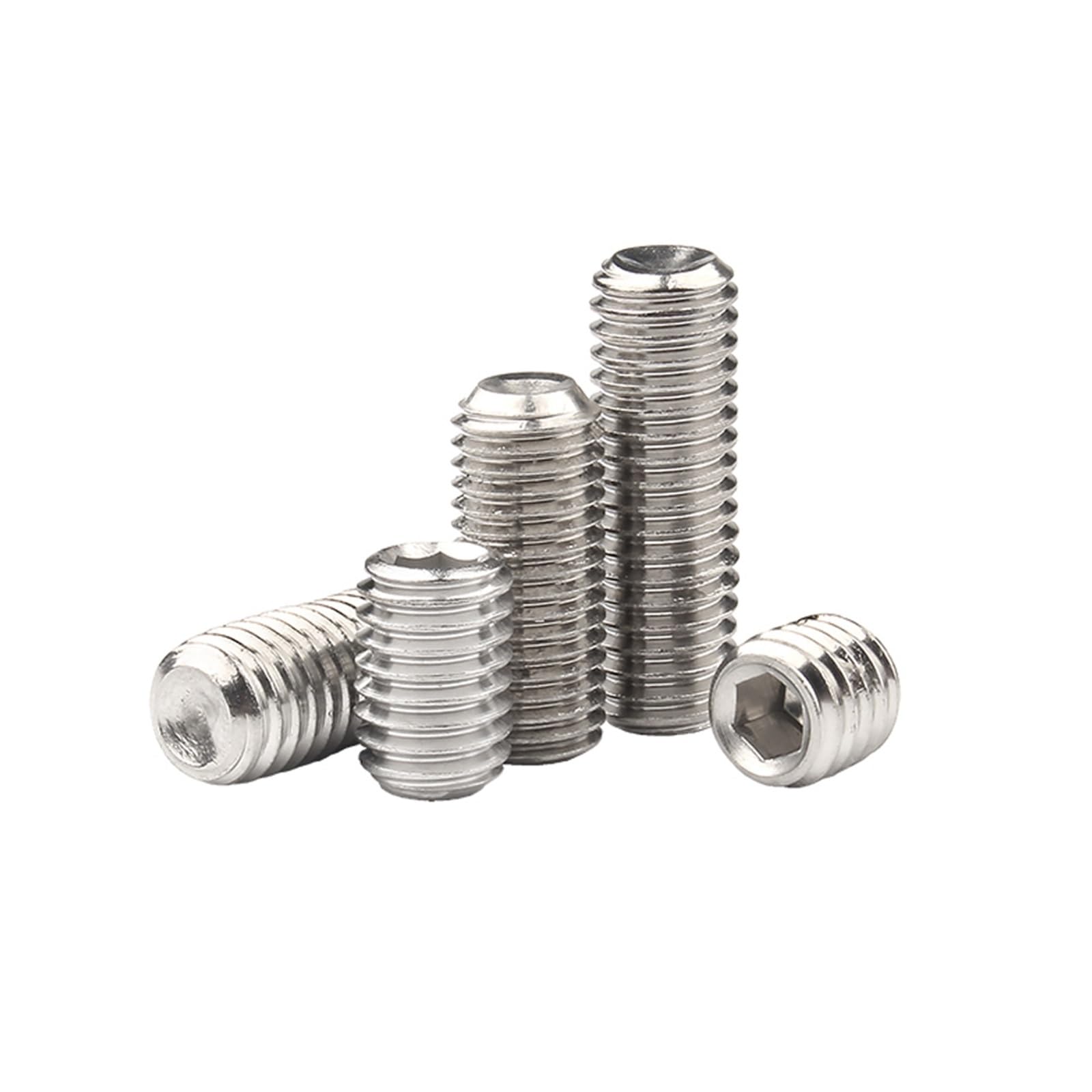 10 viti 10#-24 1/4-20 US grossolane in acciaio inox 304 12.9 nero esagonale a testa esagonale a testa cilindrica a testa esagonale (acciaio di grado 12,9, 1-1/8 "_ 1/4-20)