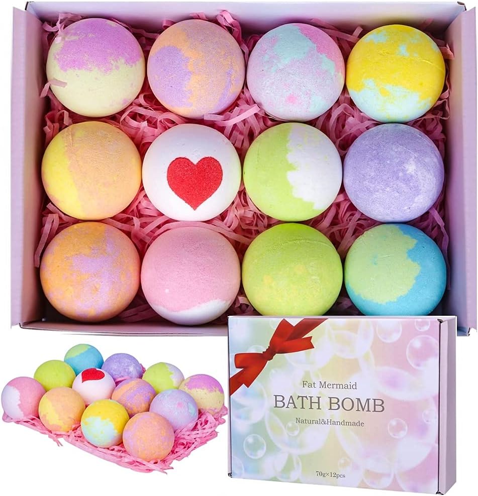 Amazon Fat Mermaid バスボム セット プレゼント 炭酸 入浴料 アロマテラピスト監修 12個 ギフトセット バスボール ギフト 女性 誕生日プレゼント 香りのギフト 入浴 お風呂 12 Fat Mermaid 炭酸入浴剤 通販 Amazon Fat Mermaid バスボム セット プレゼント 炭酸 入浴料 アロマテラピスト監修 12個 ギフトセット バスボール ギフト 女性 誕生日プレゼント 香りのギフト 入浴 お風呂 12 Fat Mermaid 炭酸入浴剤 通販
