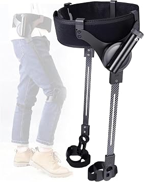 Exoskeleton Legs Walking Aid Bionic Body Power Walking Aids,Leg Walking Training Mobility Walking Aid for Adults Elderly Mobility Injury Knee Bothlegs M