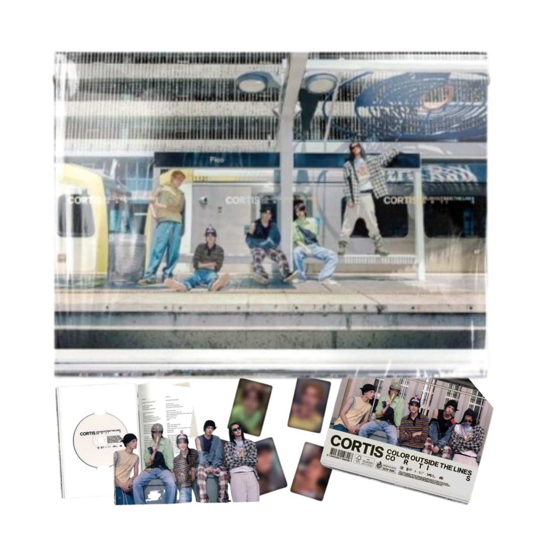 Album Cortis Color OUTSIDE THE LINES Scène 1 avec photobook et CD pour collectionneurs