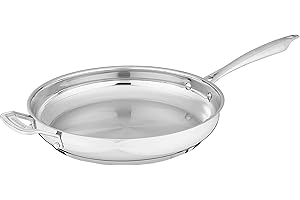 Cuisinart Professional Stainless Skillet with Helper Handle - 12-Inch