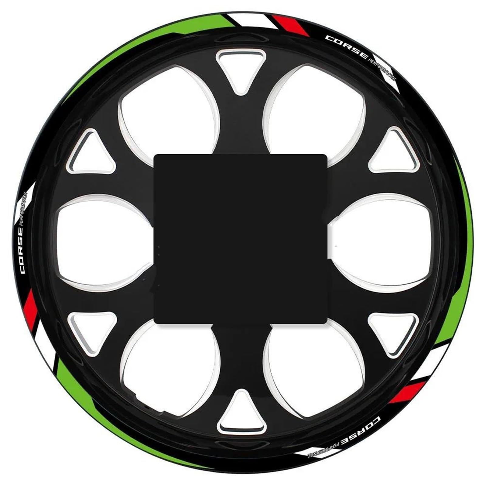 Wheel Sticker Rim Decal Hub Stripe Tape for Ducati for Monster 696 821 937 for Diavel for Panigale V4 848(Color8)