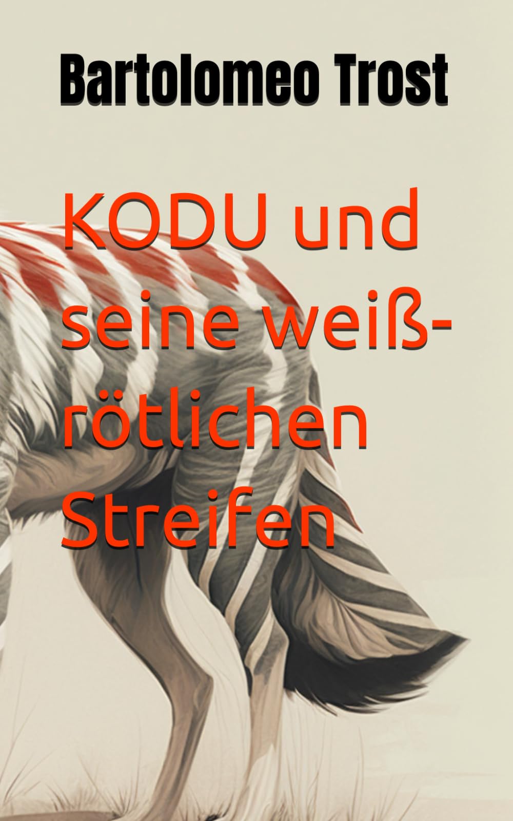 KODU und seine weiß-rötlichen Streifen