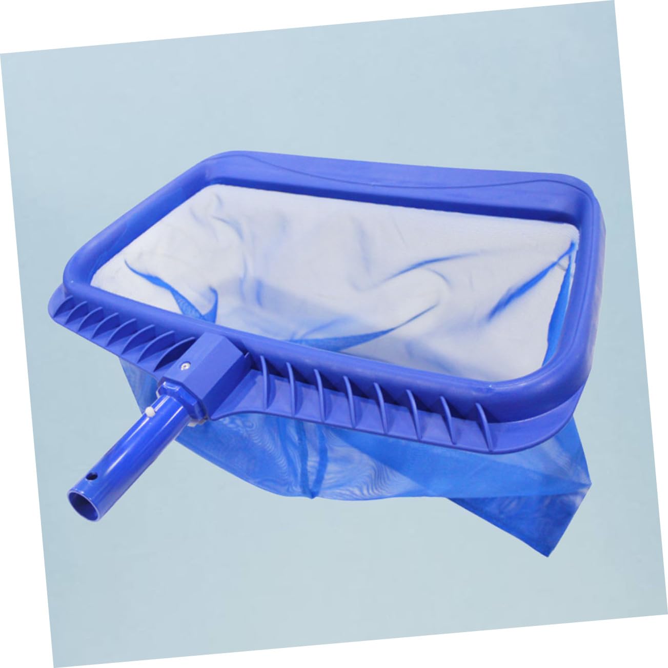 Red De Limpieza para Piscinas y Estanques Azul, Red De Malla Gruesa De para Recogida Eficaz De Hojas, Residuos y Partículas Pequeñas, Herramienta Ligera para Limpieza En Piscinas y Fuentes