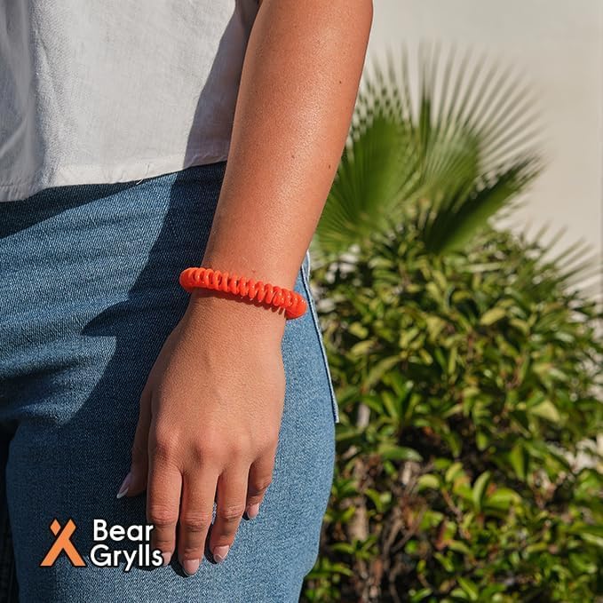 Bear Grylls Mosquito Repellent Bracelets for Adults & Kids - Natural DEET-Free Bands, Individually Wrapped - Image 7