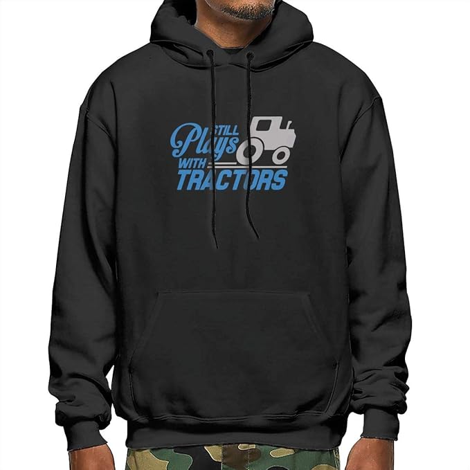 CAStore Men's Hooded Sweatshirt Hooded Hoodies Hoodies Pullover Jumper Fleece for Men Black 
