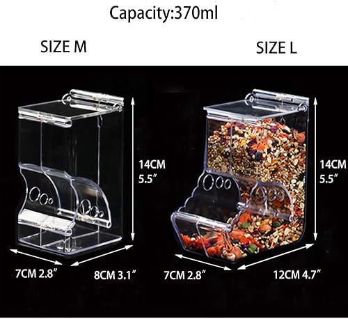 Vista 2 de Comedero para hámster de 12.5 fl oz, con soporte, dispensador automático de botellas con soporte para loros palomas, mini erizo, conejillo