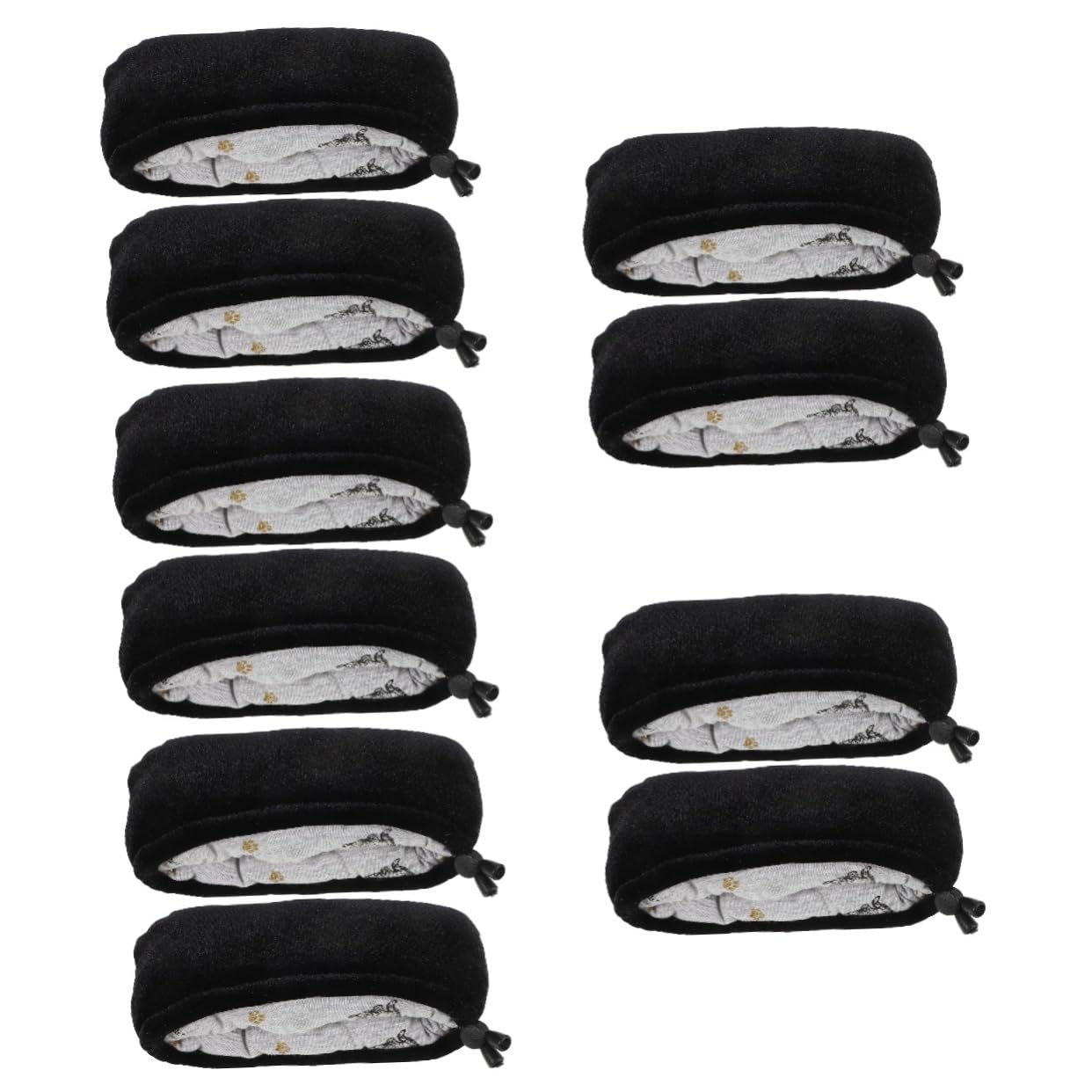 Didiseaon 5 Pares Manga De La Axila De Muleta Acolchado De Muletas Muleta Fundas De Almohada Cómoda Funda Para Las Axilas Cubierta Del Mango De La Muleta Cojines Para Muletas Black Esponja