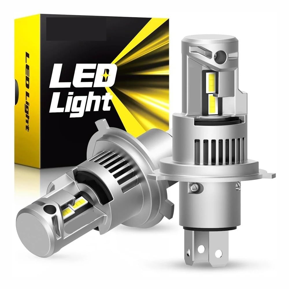 2 szt. 20000LM 100W Super Bright Canbus Auto Reflektor Turbo LED H4 9003 Żarówka do reflektorów High Low Beam 12-CSP Chips Bez błędu