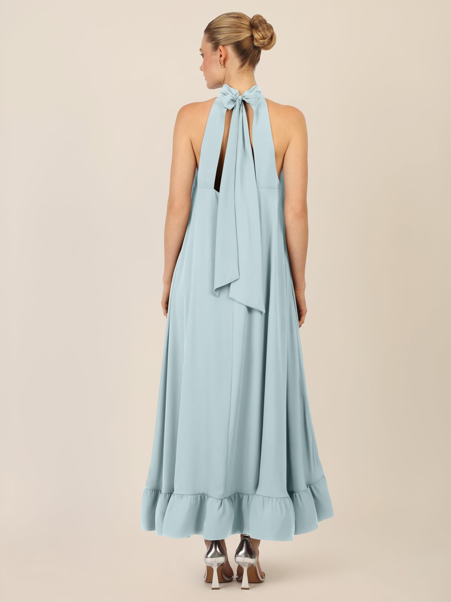 APART Fashion Damen Chiffonkleid Chiffonkleid