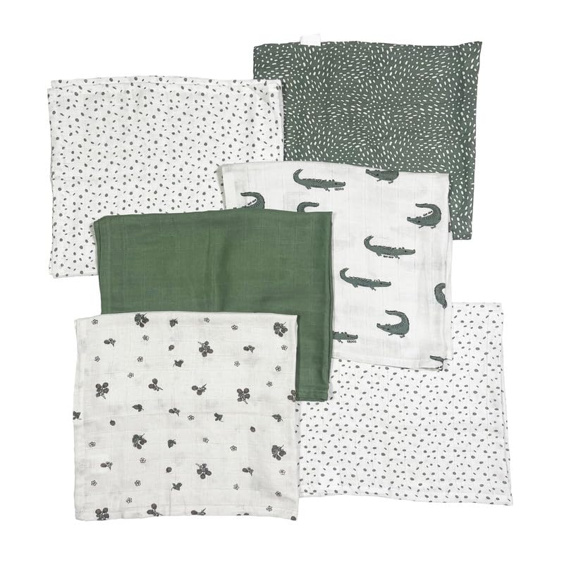 Luxe Dreams Muslin Cloths for Baby Pack of 6 Swaddles Blanket Soft & Breathable 100% Cotton Muslin Squares (65 x 65 cm) Burp Cloth for Newborn Baby Boys & Girls - Image 4