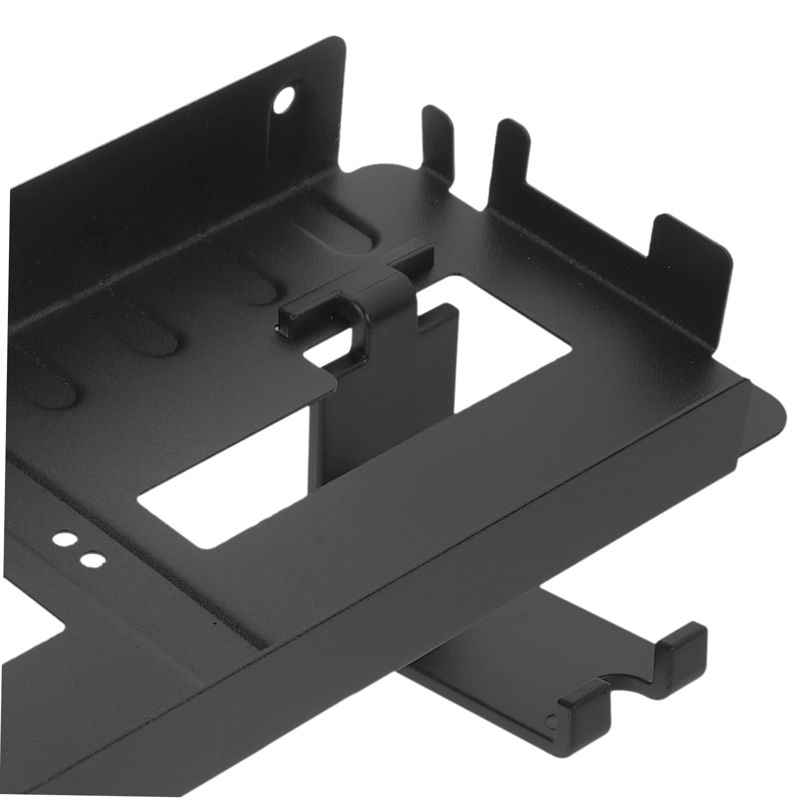 LABRIMP Soporte Vertical para Consola de Juegos, Pared, Negro | Hierro y Abs, para Mandos y Auriculares, Instalación Fácil, Estable y Resistente Deformación
