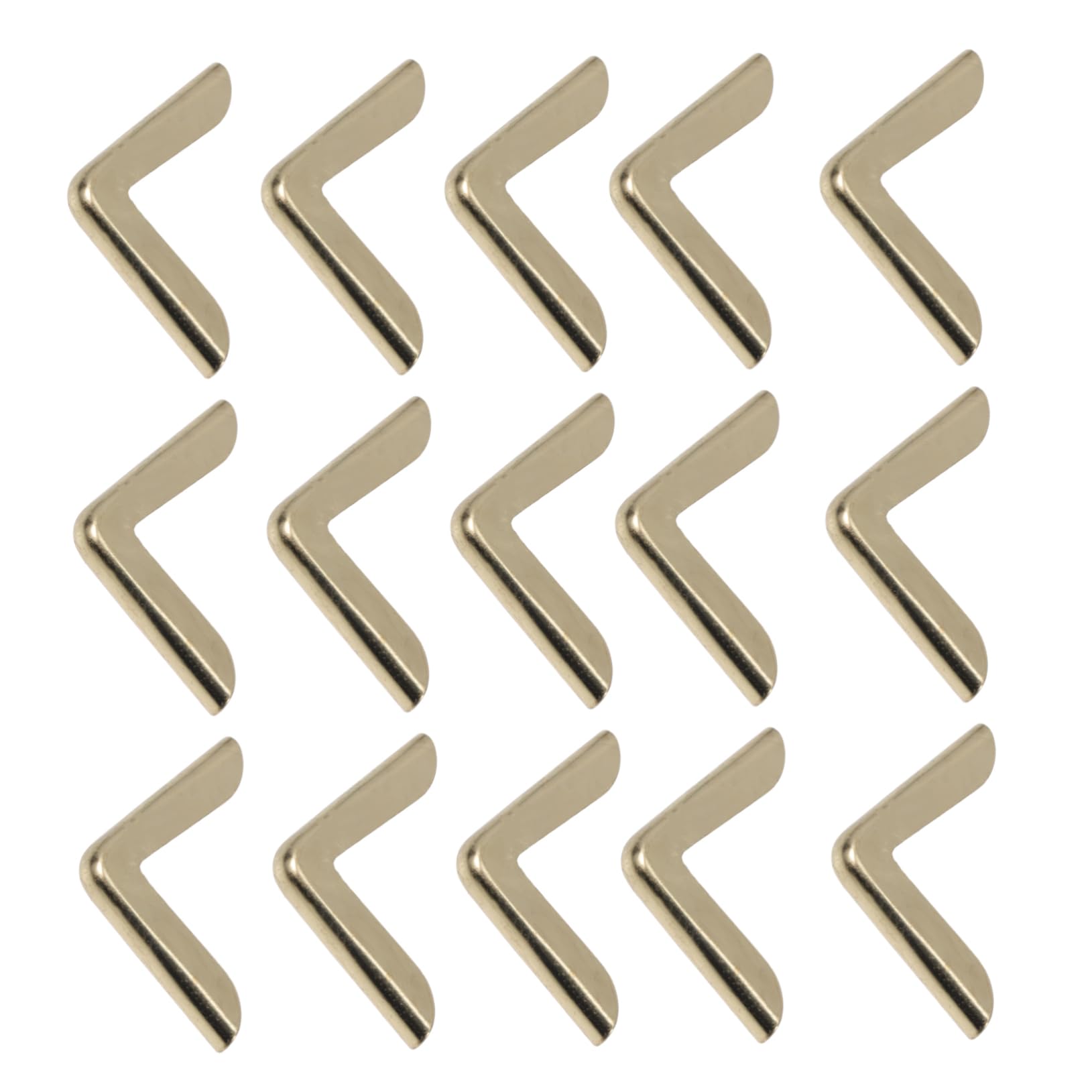 ARTIBETTER 50Pcs Vintage Iron Book Corner Covers Retro Scrapbook Corner Protectors Color Metal Corner Decor for Albums Notebooks and Photo Frames