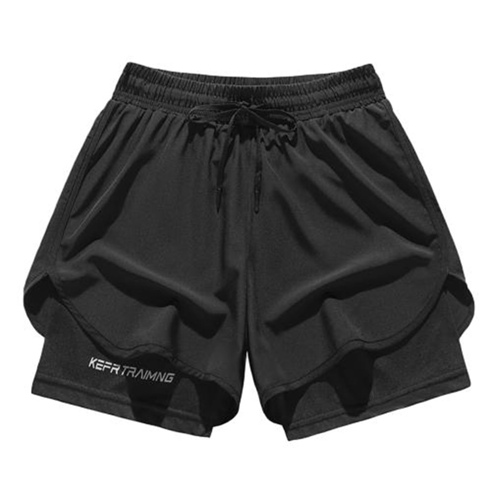 Amazon.com: Men's 2 in 1 Running Shorts 5