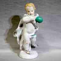 極美品1級 送料込み】マイセン 冬 四季の寓意 フィギュリン