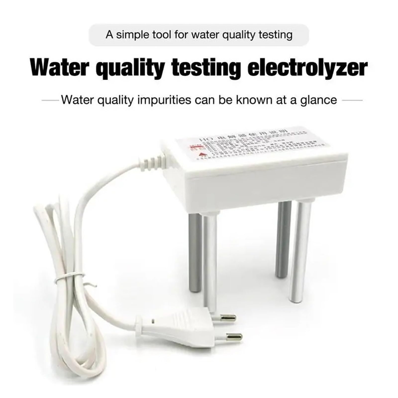 Kit De Herramientas De Prueba De Electrólisis De Agua, Detector De Calidad del Agua For El Hogar, Aplicación Ligera Y Amplia