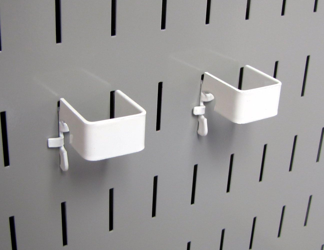 Wall Control Pegboard 1in x 1in CBracket Slotted Metal
