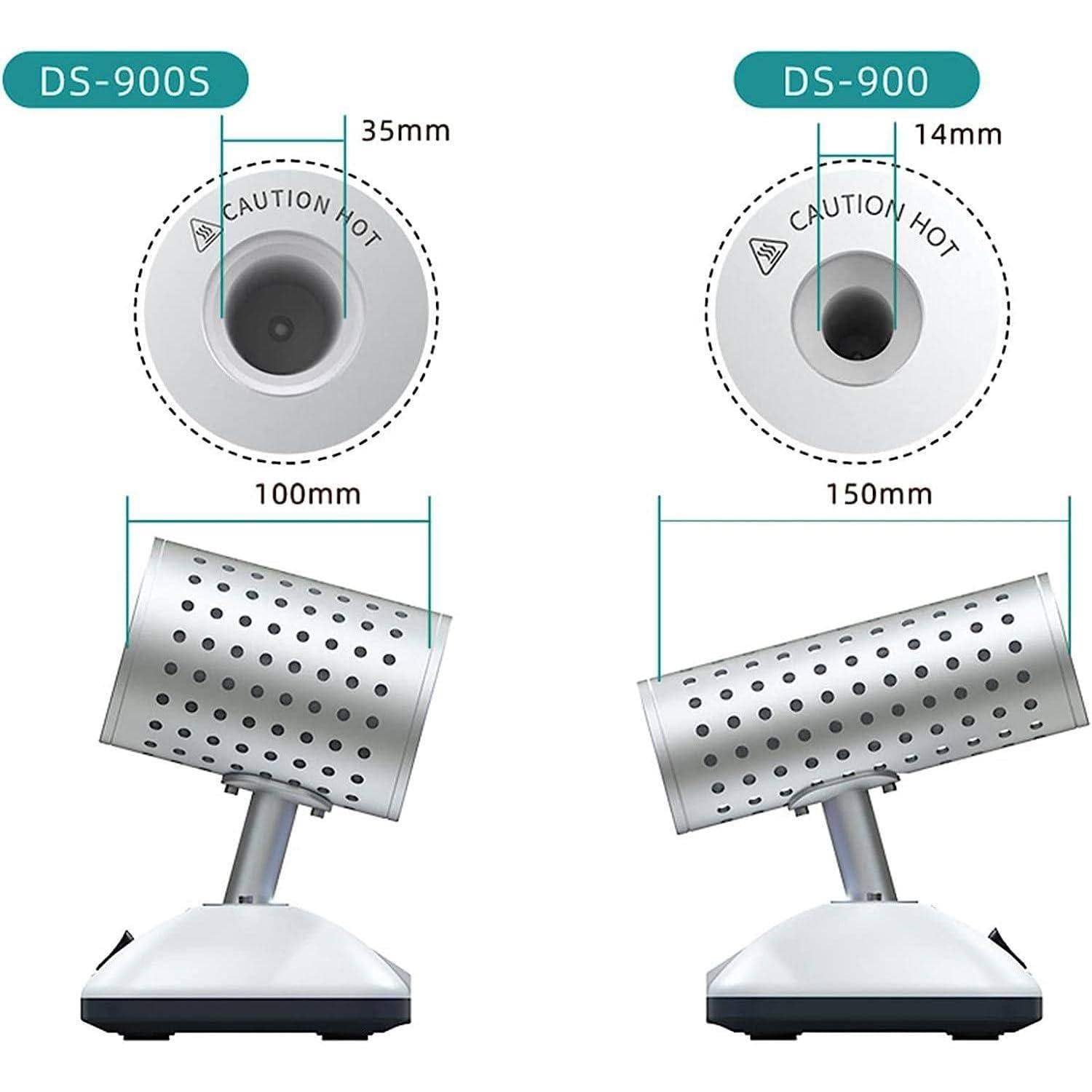 Autoclave Elettrica da Laboratorio, Sterilizzatore A Infrarossi 400°C/825°C, Sterilizzatore per ANSE Inoculazione, Disinfezione Ad Alta Temperatura,Sterilizzatore Rapido,DS-900